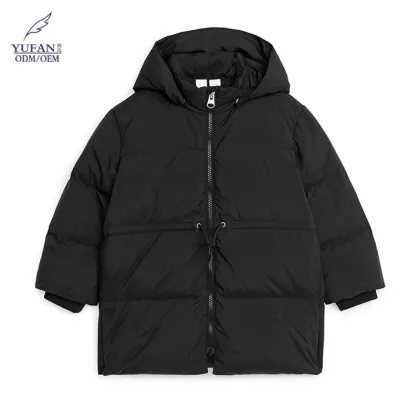 Yufan Custom 2023 Kids' Black Down Jacket