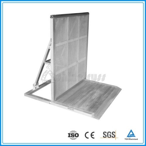 retractable barrier aluminum panel mojo barrier