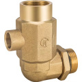 Toilet tank inlet valve fill valve