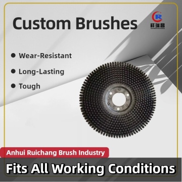 فرشاة قرص صديقة للبيئة للعناية المنزلية