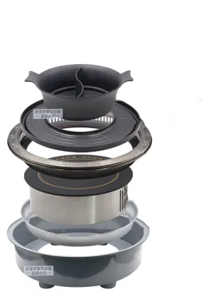 2-in-1 barbecue hot pot