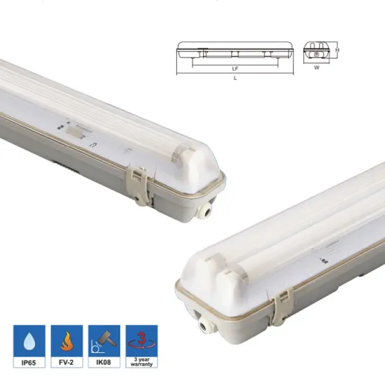 Outdoor Industrial Waterproof LED T8 Emergency Lamp Replacement with IP65 Rating