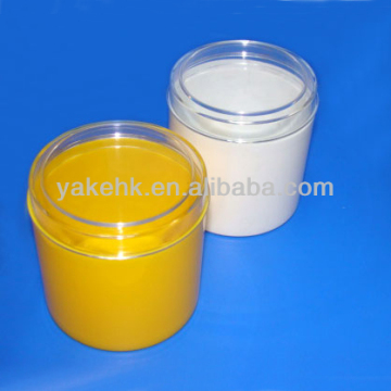 Round plastic T shirt box