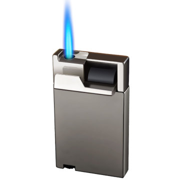 Wholesale Windproof Jet Flame Butane Torch Lighter - Christmas Gift (Space Black & Red)