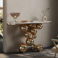 Light luxury high-end porch table modern entrance p