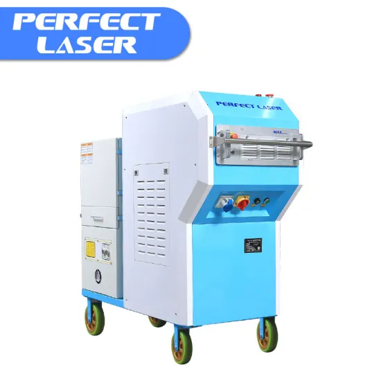 PE-X100 100W Portable Laser Rust Cleaning Machine with Smoke Collector