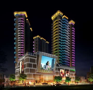 IP67 LED Linear Building Facade Lighting for Towers