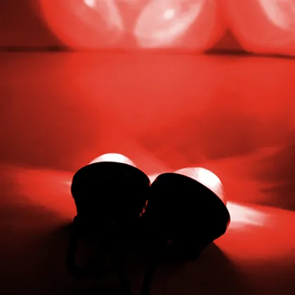 Eagle Eye LED Light Set 12V DRL Daytime Running Tail Lights 6000K White for Car & Motorcycle