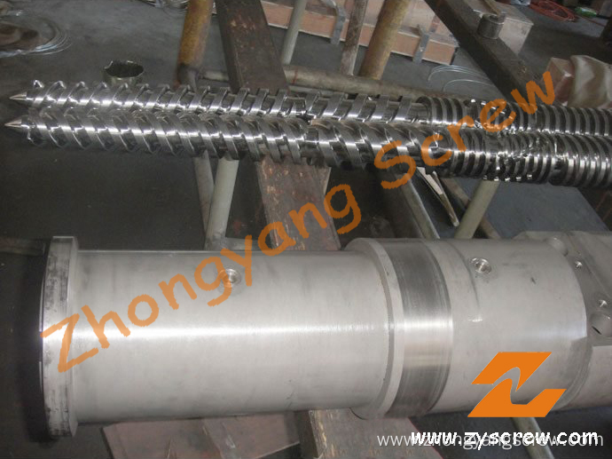 38crmoala Bimetallic Conical Twin Screw Barrel Zyt386