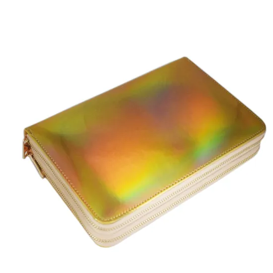 PU Material Nail Art Stamping Plate Holder with 96/216/336 Slots for High Quality Designs