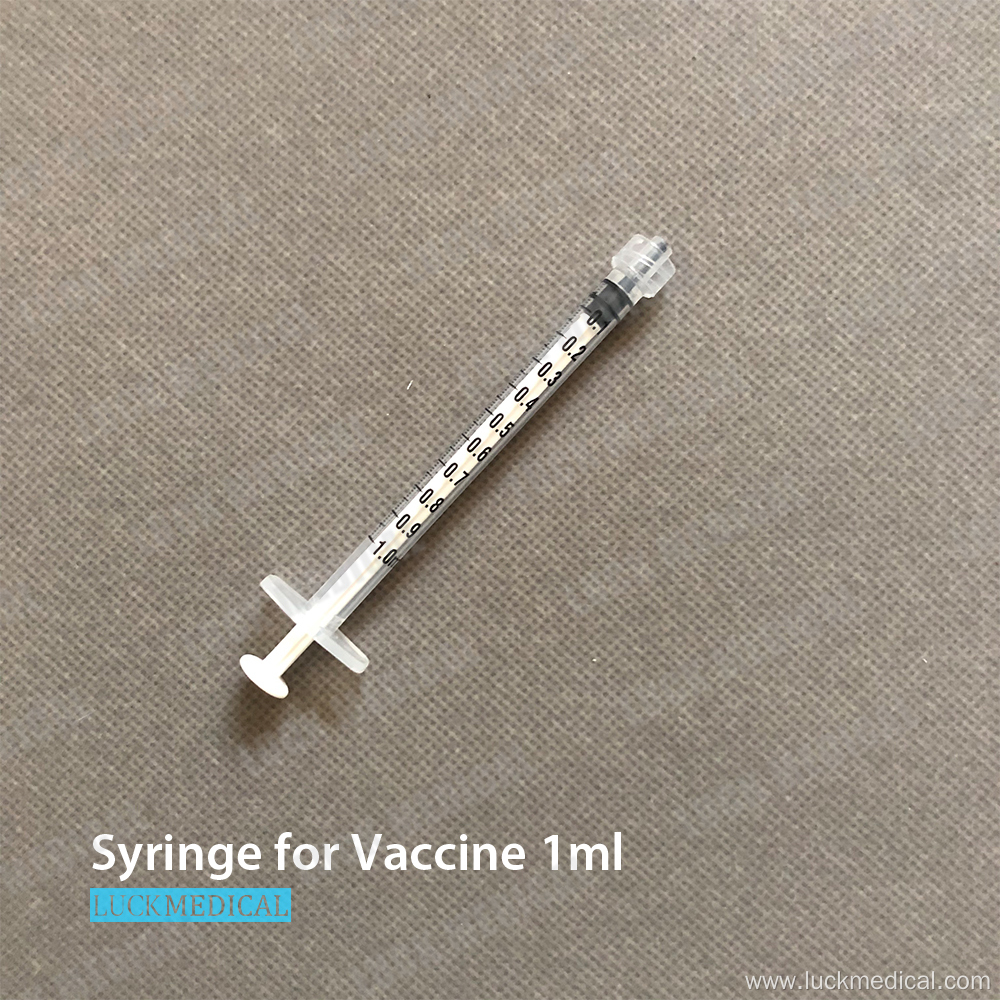 1CC Syringe Without Needle for Vaccine