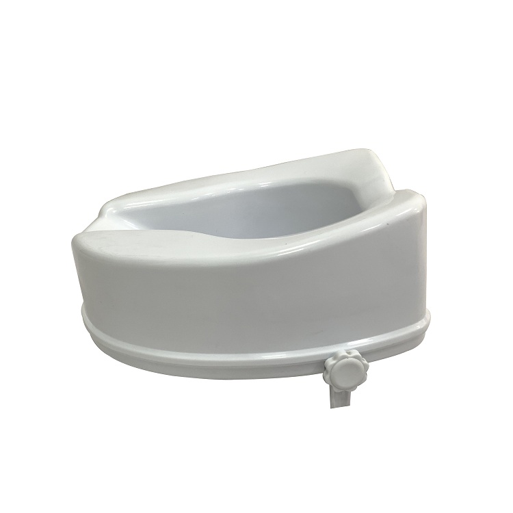 Hot Sale 6 Inch Raised Toilet Seat PE Plastic Detachable TCA02