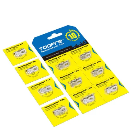 TOOPRE Bike Chain Quick-Link Steel 6-12 Speed 6pair Silver for SHIMANO
