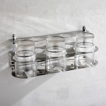 Bath Stainless Steel Glass Tumbler and Toothbrush Holder" could be shortened to "Stainless Steel Bath Tumbler and Toothbrush Holder" for a search engine title. However, for better SEO and clarity, you might consider:

"Stainless Steel Bath Holder for Glas