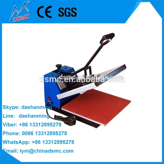 Cheap manual heat press machine for t-shirt printing