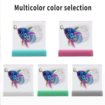 3D Magic Drawing Pad Luminous Drawing Board Mainan