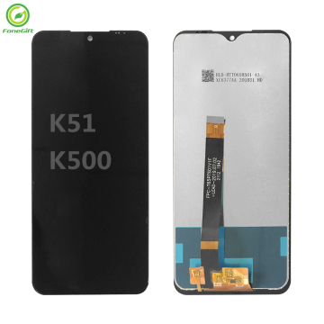 6.5\" Original LCD Screen with Frame and Touch Panel for LG K51/Q51/K500 LM-K500UM