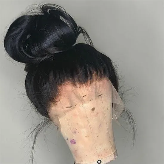 Cheap Natural Human Hair Transparent 360 Lace Frontal Wig Raw Mink Brazilian Virgin Human Hair Hd Full Swiss Lace Front Wig