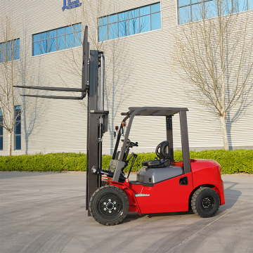 New Design Rhinoceros Electric Forklift 3.0Ton CPD30 Lithium-Ion Battery 4WD Offroad with Special Attachment