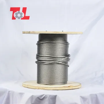 6X19+FC 6X7+FC 6X12+FC Stainless Steel Wire Rope