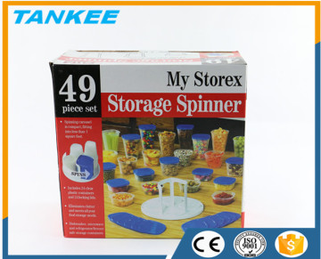 49PC Plastic Food Container Box