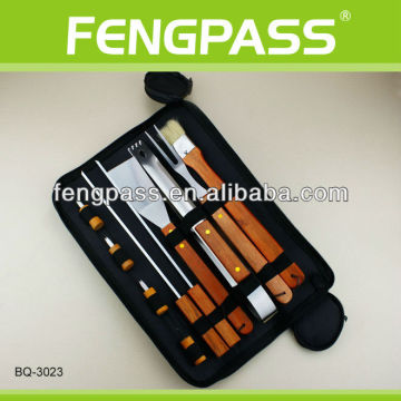 wood handle commercial bbq equipment(25-85-105)