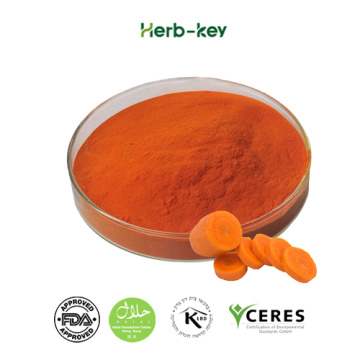Freeze Dried Half Of Carrot Powder