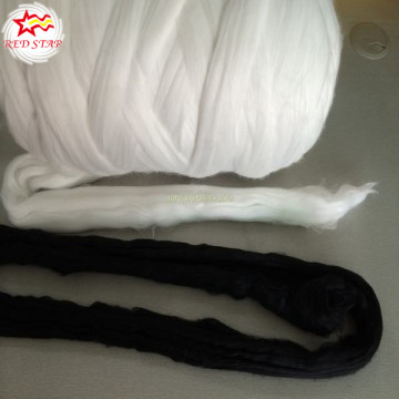 Virgin Polyester tops, polyester fiber for spining