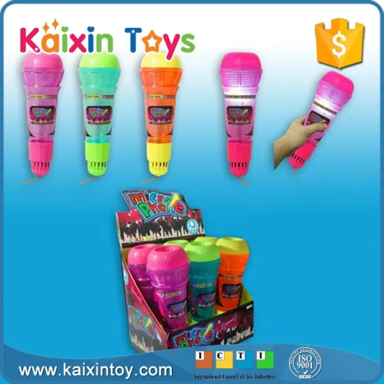New microphone kids light up toys with light EN71