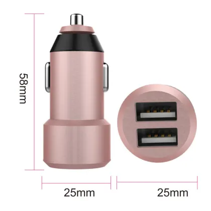OEM brand Dual Usb Car Charger 5V 2.1A Usb,Portable Car Battery Charger,Dual Usb Charger adapter