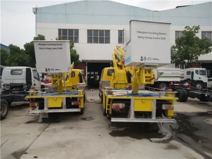 8m ISUZU Truck mounted Hydraulic Platforms