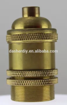 New design modern style E26 gold color copper chandelier light
