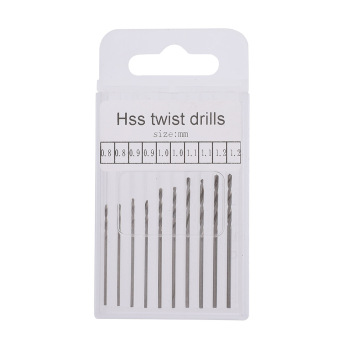 Competitive Prices: 10pcs Combination Drill Bit Set for Metal, Wood, and Concrete Drilling