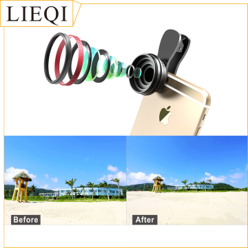 LIEQI New design HD 0.6x wide angle lens without distortion