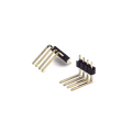 Cabezal de lanzamiento de 2.54 mm Fila única ángulo recto