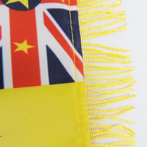 New arrival customized printed football hanging flag