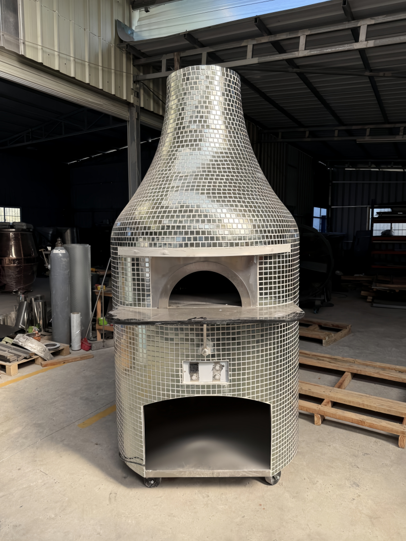 mosaic dome pizza kiln