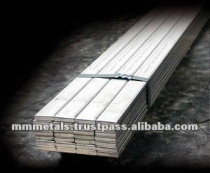 BARRE PLAT EN ACIER INOXYDABLE 201