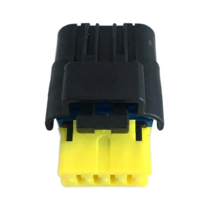 SICMA 1.5 Series 4-Way Female Waterproof Black Auto Connector