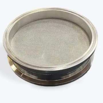 4 inch SUS304 Filterplaat Extractor Tri klem spoel titaniumplaat 5 micron