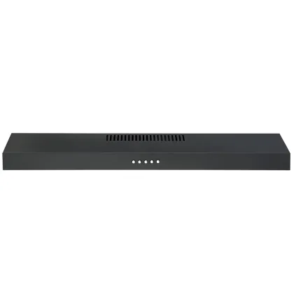 Black Under Cabinet Ductless Range Hood