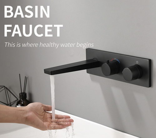 Demonstration of the strength of commercial wall-mounted basin faucet: Evaluation of Commercial Black Wall Mounted Basin Faucet