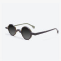 Small Acetate Eyeglasses Placa Degradada Demasiado Gafas Manufactory