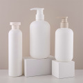 300ML 500ML White Plastic Shampoo Bottles