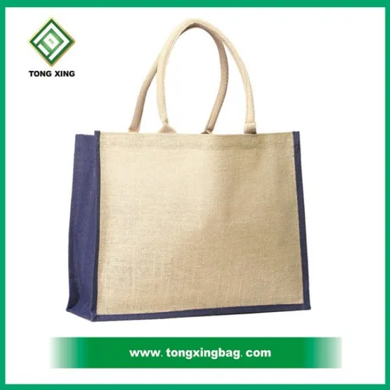 Fashion nature custom jute bags wholesale
