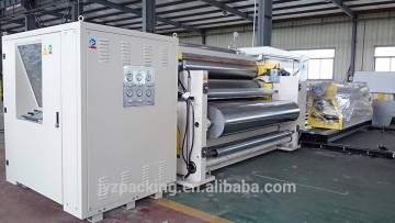 Automatic single facer corrugated box making machine