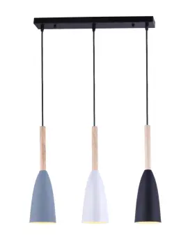 Colorful Three Iron Pendant Lamp