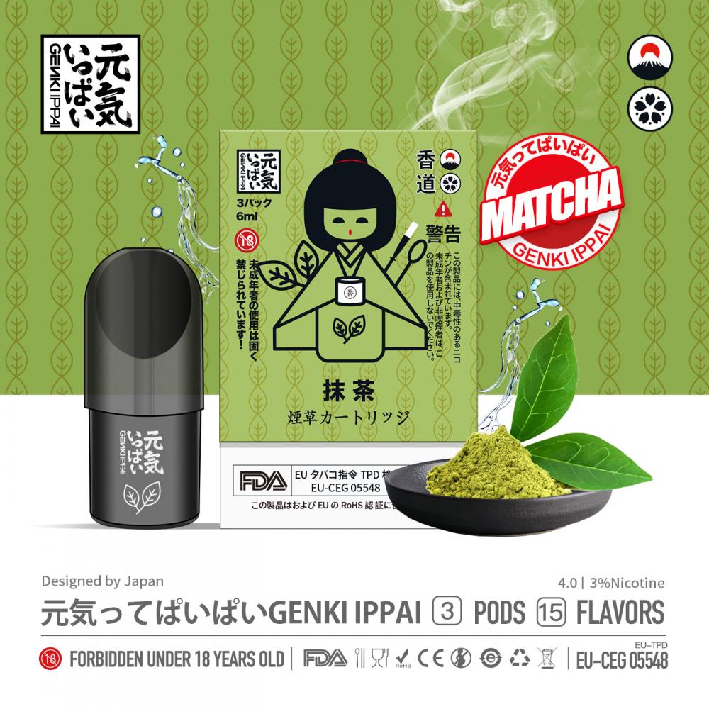 4th Genki Ippai Pod Matcha 2