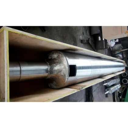 CNC machined custom steel shafts