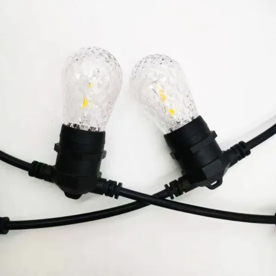 Solar Rhombic Waterproof Curtain Lights - Portable Indoor/Outdoor String Lights for Christmas